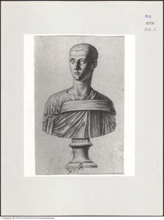 Vorderseite von Courtauld Institute, Conway Library [https://www.deutsche-digitale-bibliothek.de/content/lizenzen/rv-ez/] Severus Alexander (Büste, Uffizien, Florenz) - , bh567709_recto. Foto.