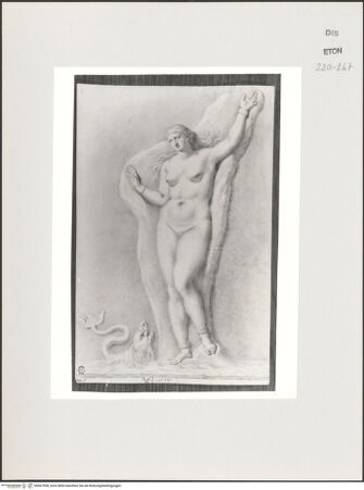Vorderseite von Courtauld Institute, Conway Library [https://www.deutsche-digitale-bibliothek.de/content/lizenzen/rv-ez/] Andromeda (Relief, Villa Ludovisi, Rom) - , bh567938_recto. Foto.