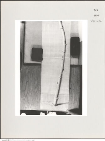 Vorderseite von Courtauld Institute, Conway Library [https://www.deutsche-digitale-bibliothek.de/content/lizenzen/rv-ez/] Lituus (Palazzo Foscari (?), Venedig) - unterer Teil der Zeichnung, bh567969_recto. Foto.