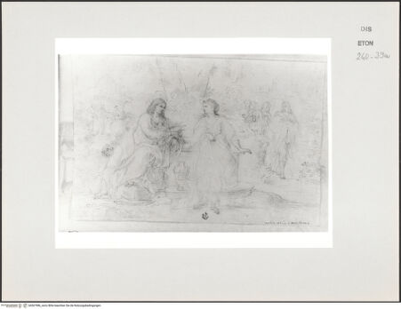 Vorderseite von Courtauld Institute, Conway Library [https://www.deutsche-digitale-bibliothek.de/content/lizenzen/rv-ez/] Christus und die Samariterin - , bh567986_recto. Foto.