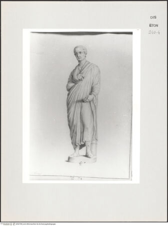 Vorderseite von Courtauld Institute, Conway Library [https://www.deutsche-digitale-bibliothek.de/content/lizenzen/rv-ez/] Gaius Marius (Statue, Musei Capitolini, Rom) - , bh567998_recto. Foto.