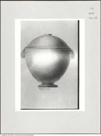 Vorderseite von Courtauld Institute, Conway Library [https://www.deutsche-digitale-bibliothek.de/content/lizenzen/rv-ez/] Urne (Galleria degli Uffizi, Florenz) - , bh568080_recto. Foto.