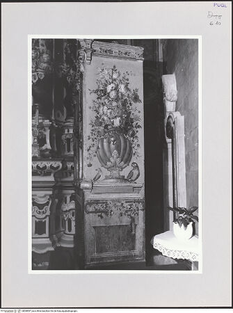 Vorderseite von Sigismondi, Roberto [https://www.deutsche-digitale-bibliothek.de/content/lizenzen/rv-fz/] Orgel - Detail (rechts): Bemalung, bh568587_recto. Foto: Sigismondi, Roberto.