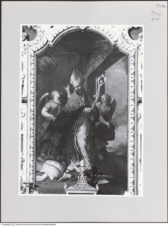 Vorderseite von Sigismondi, Roberto [https://www.deutsche-digitale-bibliothek.de/content/lizenzen/rv-fz/] Altar - Detail: Der heilige Oronzo, bh568599_recto. Foto: Sigismondi, Roberto.