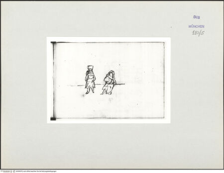 Vorderseite von Bibliotheca Hertziana [https://www.deutsche-digitale-bibliothek.de/content/lizenzen/rv-ez/] Skizzenbuch LatiumZwei Bäuerinnen? - , bh569078_recto. Foto.