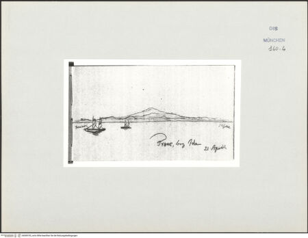 Vorderseite von Bibliotheca Hertziana [https://www.deutsche-digitale-bibliothek.de/content/lizenzen/rv-ez/] Skizzenbuch Vorderasien, Palästina, ZypernTroas und Ida Berg - , bh569105_recto. Foto.