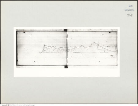 Vorderseite von Bibliotheca Hertziana [https://www.deutsche-digitale-bibliothek.de/content/lizenzen/rv-ez/] Skizzenbuch Capri, SizilienCapri - , bh569183_recto. Foto.