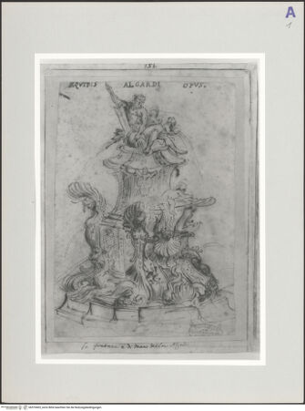 Vorderseite von SBAS Polo Museale Veneziano [https://www.deutsche-digitale-bibliothek.de/content/lizenzen/rv-ez/] Brunnen mit der Personifikation des Tibers - , bh570403_recto. Foto.