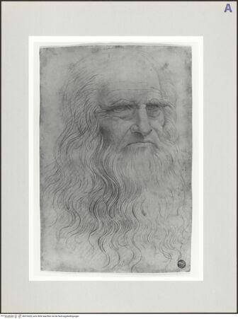Vorderseite von SBAS Polo Museale Veneziano [https://www.deutsche-digitale-bibliothek.de/content/lizenzen/rv-ez/] Porträt Leonardo da Vincis - , bh570428_recto. Foto.