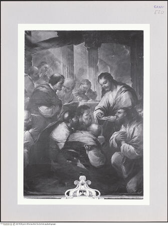 Vorderseite von Pedicini, Luciano [https://www.deutsche-digitale-bibliothek.de/content/lizenzen/rv-ez/] Letztes Abendmahl - Gesamtansicht, bh570540_recto. Foto: Pedicini, Luciano.