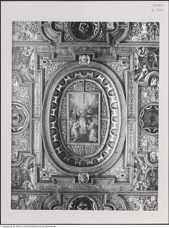 Vorderseite von Pedicini, Luciano [https://www.deutsche-digitale-bibliothek.de/content/lizenzen/rv-ez/] Heiliger Gregor bekehrt König Tiridates - , bh570591_recto. Foto.