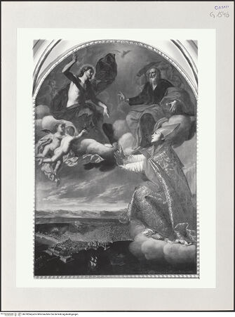 Vorderseite von Pedicini, Luciano [https://www.deutsche-digitale-bibliothek.de/content/lizenzen/rv-ez/] Der heilige Januarius beschützt die Stadt Neapel - Gesamtansicht, bh570594_recto. Foto: Pedicini, Luciano.