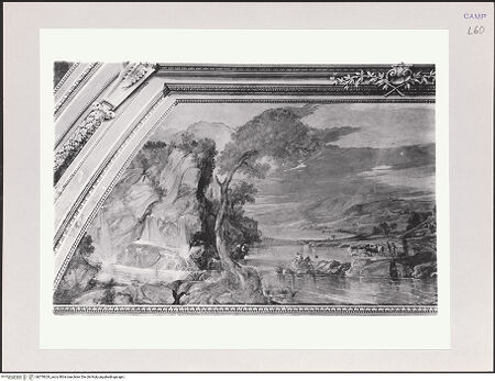 Vorderseite von Pedicini, Luciano [https://www.deutsche-digitale-bibliothek.de/content/lizenzen/rv-ez/] Saal 14Landschaft mit dem heiligen Bruno in Meditation - Detail: Linke Bildhälfte, bh570629_recto. Foto: Pedicini, Luciano.