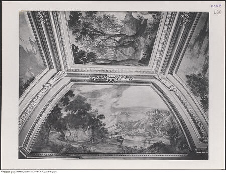 Vorderseite von Pedicini, Luciano [https://www.deutsche-digitale-bibliothek.de/content/lizenzen/rv-ez/] Saal 14Landschaft mit dem heiligen Antonius Abbas - Gesamtansicht, bh570631_recto. Foto: Pedicini, Luciano.