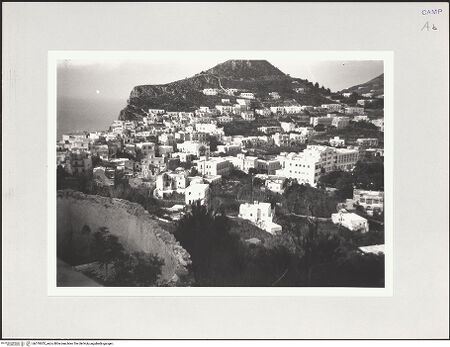 Vorderseite von Bibliotheca Hertziana [https://www.deutsche-digitale-bibliothek.de/content/lizenzen/rv-fz/] Stadt von Osten, bh570655_recto. Foto: Schmidt, Hans Werner.