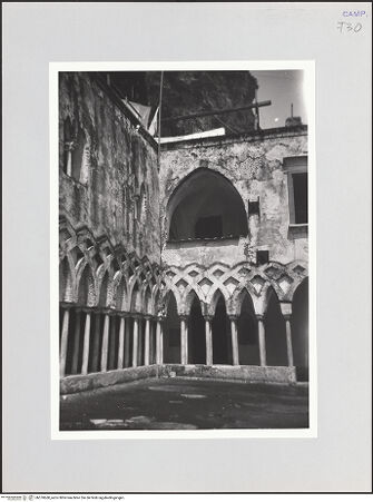 Vorderseite von Bibliotheca Hertziana [https://www.deutsche-digitale-bibliothek.de/content/lizenzen/rv-fz/] Ex Convento dei Cappuccini / Ehemaliges Kapuzinerkloster - Nordwestliche Ecke, bh570660_recto. Foto: Schmidt, Hans Werner.