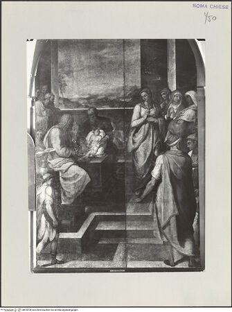 Vorderseite von ICCD [https://www.deutsche-digitale-bibliothek.de/content/lizenzen/rv-ez/] Beschneidung Christi - , bh570708_recto. Foto.