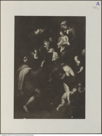 Vorderseite von Ponce, Museo de Arte [https://www.deutsche-digitale-bibliothek.de/content/lizenzen/rv-ez/] Der heilige Lukas malt die Madonna - , bh571972_recto. Foto.