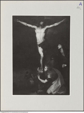 Vorderseite von Soprintendenza Gallerie - Napoli [https://www.deutsche-digitale-bibliothek.de/content/lizenzen/rv-ez/] Kreuzigung Christi - , bh571977_recto. Foto.