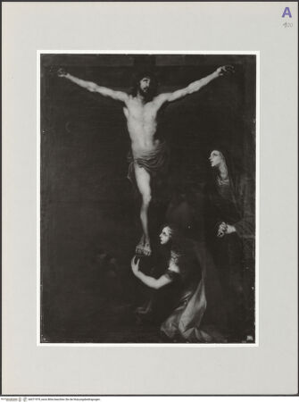 Vorderseite von Galleria di Palazzo Reale [https://www.deutsche-digitale-bibliothek.de/content/lizenzen/rv-ez/] Kreuzigung Christi - , bh571979_recto. Foto.