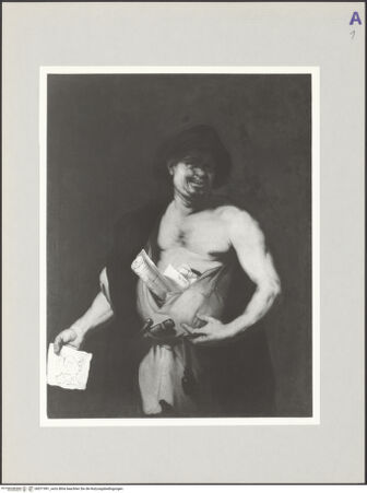 Vorderseite von Pinacoteca Civica Tosio Martinengo [https://www.deutsche-digitale-bibliothek.de/content/lizenzen/rv-ez/] Demokrit - , bh571991_recto. Foto.