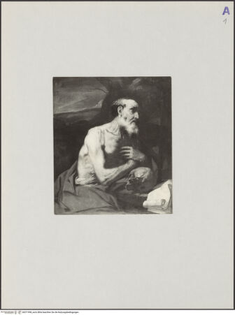 Vorderseite von Pinacoteca Civica [https://www.deutsche-digitale-bibliothek.de/content/lizenzen/rv-ez/] Der heilige Hieronymus - , bh571998_recto. Foto.