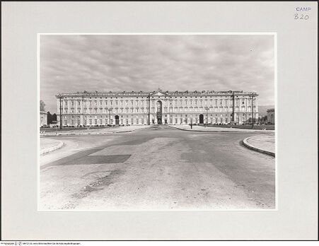 Vorderseite von Bibliotheca Hertziana [https://www.deutsche-digitale-bibliothek.de/content/lizenzen/rv-fz/] Palazzo RealeSüdfassade - Gesamtansicht, bh572133_recto. Foto: Savio, Oscar.