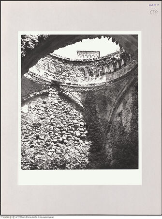 Vorderseite von Bibliotheca Hertziana [https://www.deutsche-digitale-bibliothek.de/content/lizenzen/rv-fz/] Villa RufoloSogenannter Empfangssaal - Innenansicht, bh572165_recto. Foto: Schwarz, Heinrich Mathias.