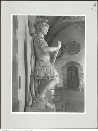 Vorderseite von Kunsthistorisches Institut in Florenz [http://creativecommons.org/licenses/by-nc-sa/4.0/] Herzog Cosimo I. als Augustus - Rechtes Körperprofil, bh572370_recto. Foto: Sigismondi, Roberto.