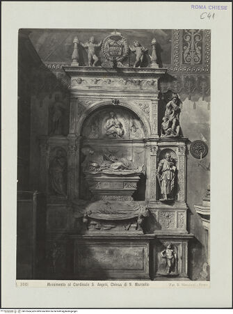 Vorderseite von Archivio Fotografico Musei Vaticani [https://www.deutsche-digitale-bibliothek.de/content/lizenzen/rv-ez/] Grabmal für Kardinal Giovanni Michiel und Bischof Antonio Orso - Gesamtansicht, bh572434_recto. Foto: Moscioni, Romualdo.