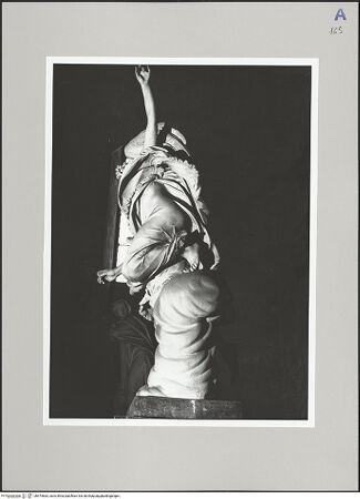 Vorderseite von Bibliotheca Hertziana [http://creativecommons.org/licenses/by-nc-sa/4.0/] Verkündigungsgruppe - Engel: Ansicht von rechts, bh574663_recto. Foto: D'Onofrio, Cesare.