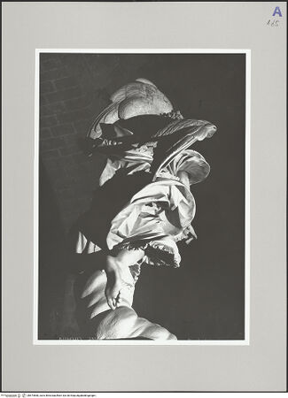 Vorderseite von Bibliotheca Hertziana [http://creativecommons.org/licenses/by-nc-sa/4.0/] Verkündigungsgruppe - Engel: Rückansicht, bh574668_recto. Foto: D'Onofrio, Cesare.