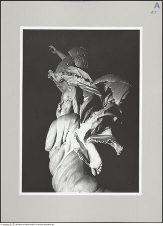 Vorderseite von Bibliotheca Hertziana [http://creativecommons.org/licenses/by-nc-sa/4.0/] Verkündigungsgruppe - Engel: Rückansicht, bh574669_recto. Foto: D'Onofrio, Cesare.