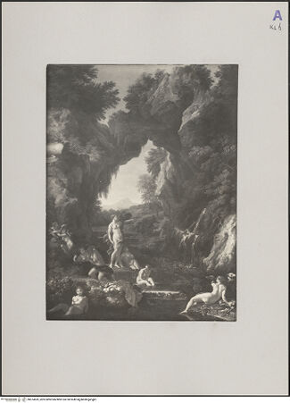 Vorderseite von Trustees of the Chatsworth Settlement [https://www.deutsche-digitale-bibliothek.de/content/lizenzen/rv-fz/] Diana und Aktäon - Gesamtansicht, bh574699_recto. Foto.