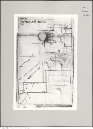 Vorderseite von Istituto Nazionale per la Grafica [https://www.deutsche-digitale-bibliothek.de/content/lizenzen/rv-ez/] Codice B (2501 B)Kolosseum, architektonische Details - , bh575506_recto. Foto.