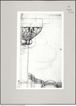 Vorderseite von Istituto Nazionale per la Grafica [https://www.deutsche-digitale-bibliothek.de/content/lizenzen/rv-ez/] Codice C (2502)Hadrianstempel, s o m m o s c a p o - , bh575792_recto. Foto.