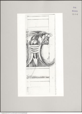 Vorderseite von Istituto Nazionale per la Grafica [http://creativecommons.org/publicdomain/mark/1.0/] Codice C (2502)Architektonische Elemente, aufgefunden in der Vigna von San Pietro in Vincoli - , bh575797_recto. Foto.