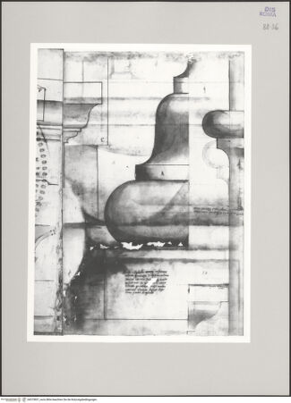 Vorderseite von Istituto Nazionale per la Grafica [https://www.deutsche-digitale-bibliothek.de/content/lizenzen/rv-ez/] Codice C (2502)Kolosseum, architektonische Details der toskanischen Ordnung - , bh575857_recto. Foto.