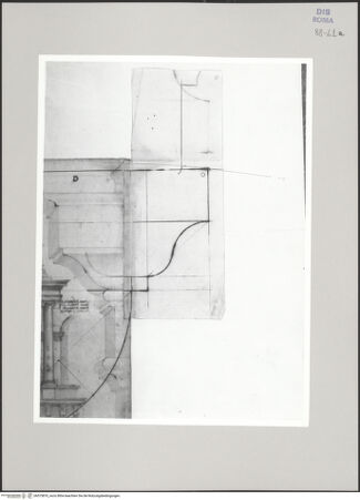 Vorderseite von Istituto Nazionale per la Grafica [https://www.deutsche-digitale-bibliothek.de/content/lizenzen/rv-ez/] Codice C (2502)Kolosseum, architektonische Details - , bh575870_recto. Foto.