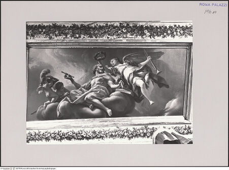 Vorderseite von ICCD [https://www.deutsche-digitale-bibliothek.de/content/lizenzen/rv-ez/] Der Ruhm bekrönt den Verdienst - , bh575959_recto. Foto.