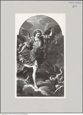 Vorderseite von Rigamonti [https://www.deutsche-digitale-bibliothek.de/content/lizenzen/rv-fz/] Drei Erzengel - Erzengel Michael, bh575961_recto. Foto.