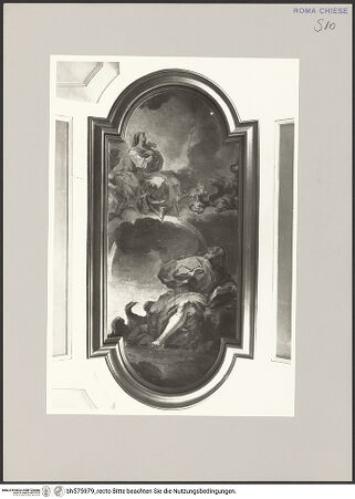 Vorderseite von Hutzel, Max [https://www.deutsche-digitale-bibliothek.de/content/lizenzen/rv-ez/] Die heilige Dorothea in der Glorie und der Evangelist Johannes - , bh575979_recto. Foto.