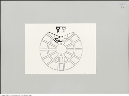Vorderseite von Ente Provinciale per il Turismo, Caserta [https://www.deutsche-digitale-bibliothek.de/content/lizenzen/rv-ez/] Plan: Ferdinandòpoli und San Leucio, bh576824_recto. Foto.