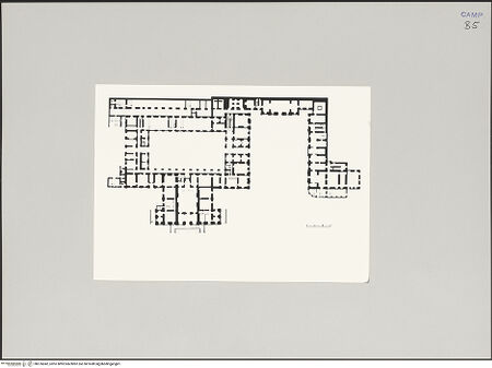 Vorderseite von unbekannt [https://www.deutsche-digitale-bibliothek.de/content/lizenzen/rv-ez/] Casino di San Leucio - Grundriss Erdgeschoss, bh576842_recto. Foto.