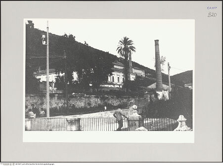 Vorderseite von unbekannt [https://www.deutsche-digitale-bibliothek.de/content/lizenzen/rv-fz/] Filanda dei Cipressi - Belvedere und Filanda von Südwesten, bh576871_recto. Foto: Kruft?, Hanno-Walter.