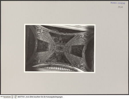Vorderseite von Schmidt?, Hans Werner [https://rightsstatements.org/page/CNE/1.0/] Innenausstattung der Cappella TeodoliDie vier Evangelisten - Teilansicht, bh577301_recto. Foto: Schmidt?, Hans Werner.