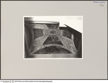 Vorderseite von Schmidt?, Hans Werner [https://rightsstatements.org/page/CNE/1.0/] Innenausstattung der Cappella TeodoliDie vier Evangelisten - Teilansicht, bh577303_recto. Foto: Schmidt?, Hans Werner.