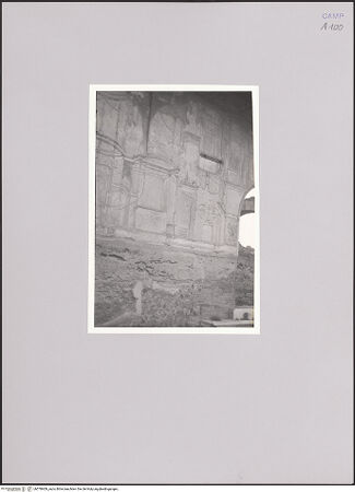 Vorderseite von Bibliotheca Hertziana [https://www.deutsche-digitale-bibliothek.de/content/lizenzen/rv-fz/] Terme Stabiane - Detail: Stuckdekoration, bh578409_recto. Foto: Hahn, Hanno.