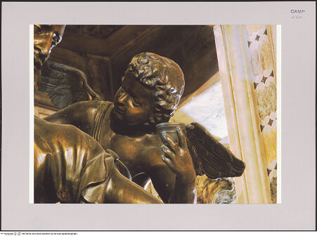 Vorderseite von Röll, Johannes [https://www.deutsche-digitale-bibliothek.de/content/lizenzen/rv-fz/] Der heilige Matthäus - Detail: Engel, bh578906_recto. Foto (digital): Röll, Johannes.