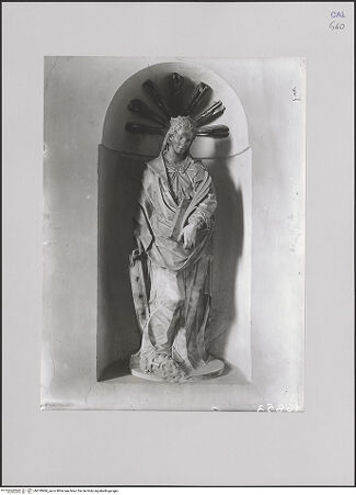 Vorderseite von ICCD [https://www.deutsche-digitale-bibliothek.de/content/lizenzen/rv-ez/] Heilige Katherina - Gesamtansicht, bh578984_recto. Foto.